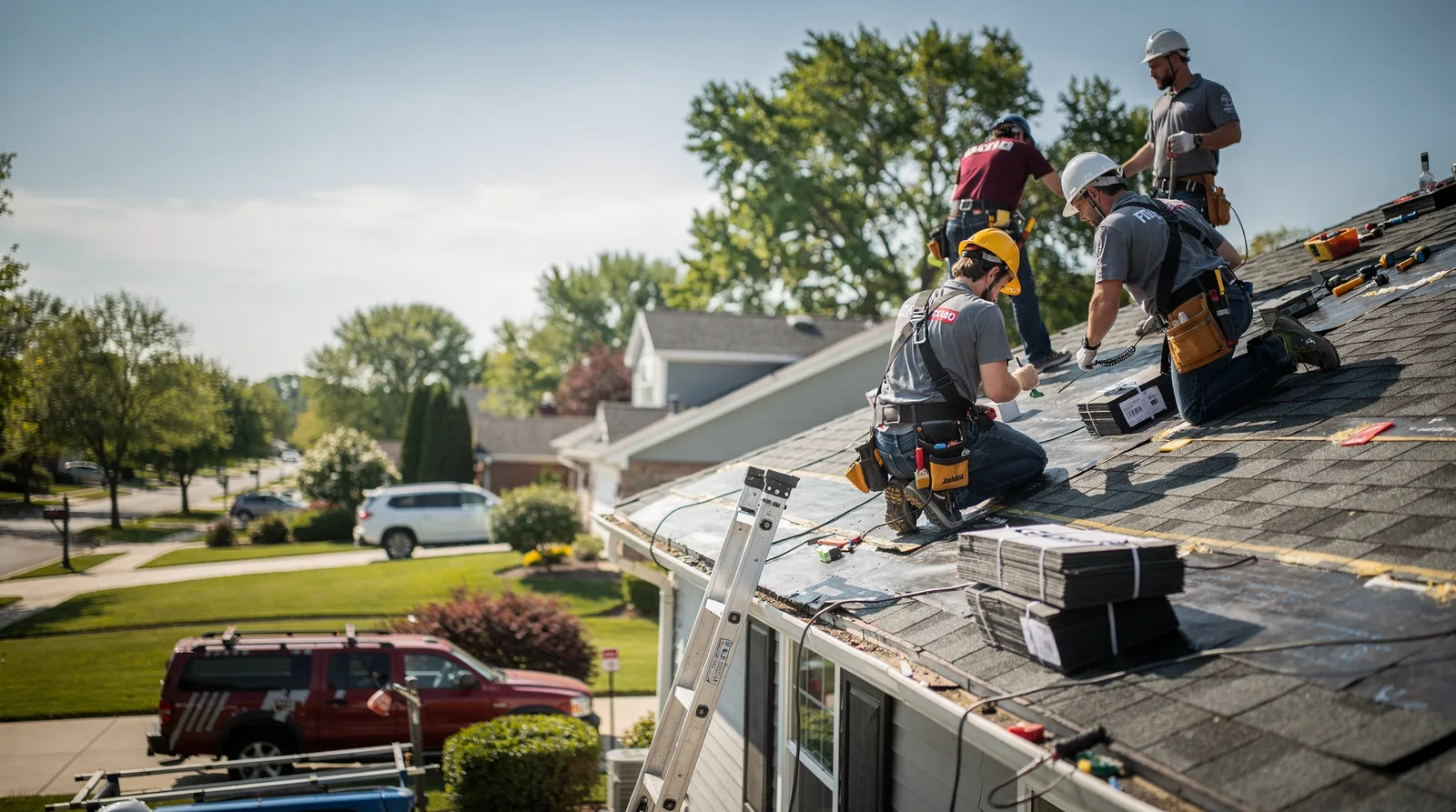 Roof Repair in Malta, IL around you